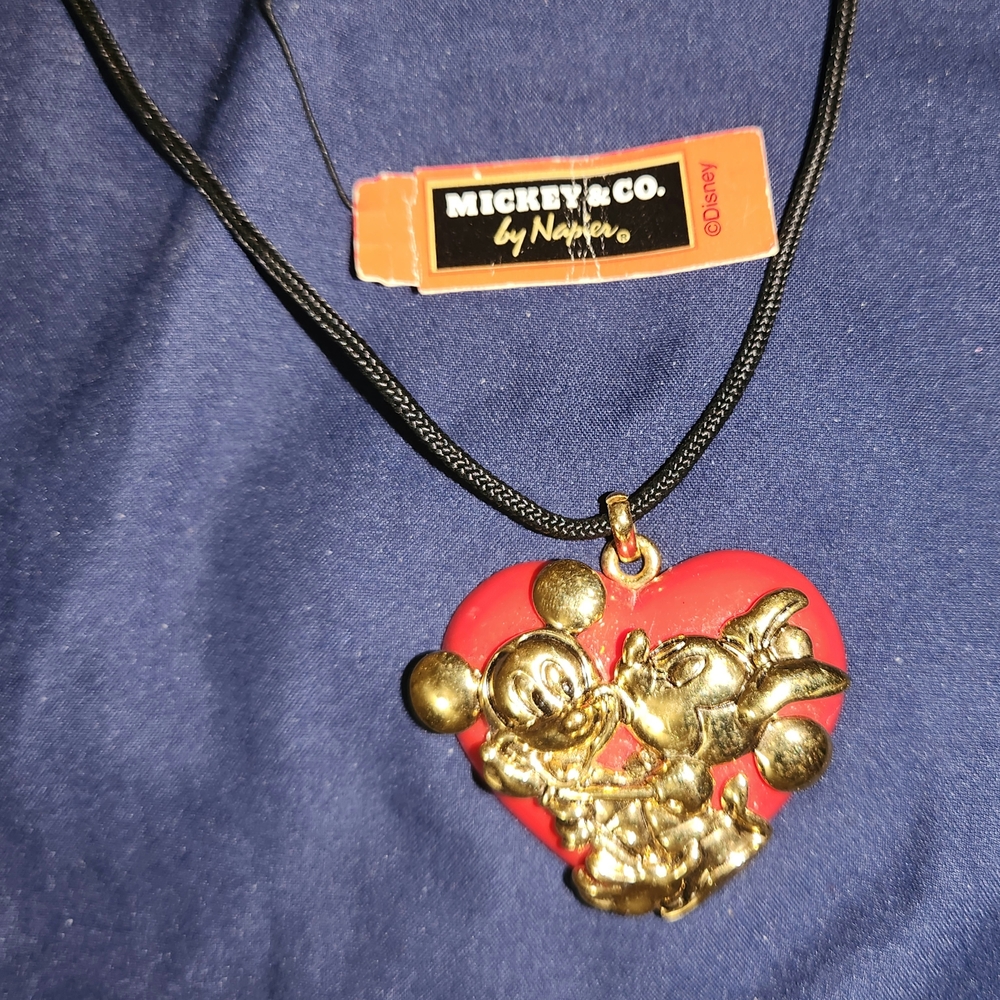 Mickey & Co. Heart Necklace